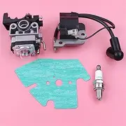 SUOKA Carburetor Ignition Coil Gasket Spark Plug Kit For Honda GX25 HHT25S FG110 Trimmer Brush Cutter Lawn Mower Engine Part