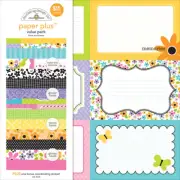 Doodlebug Paper Plus Value Pack 12"X12" 8/Pkg-Floral, PPAP-5189
