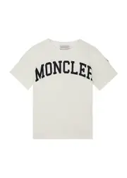 Moncler Kids Logo-print Cotton T-shirt (8-10 Years) - White - 8 Years 8 years