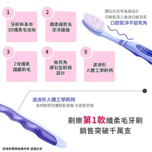 刷樂 新動感牙刷3+1支