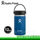 【全家遊戶外】2020年新上市 Hydro Flask 美國 12oz 寬口真空保溫鋼瓶 鈷藍色/保溫壺/HFW12BTS407