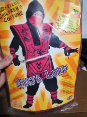 XX 6735 Red Ninja Lord Costume Boys Fun World