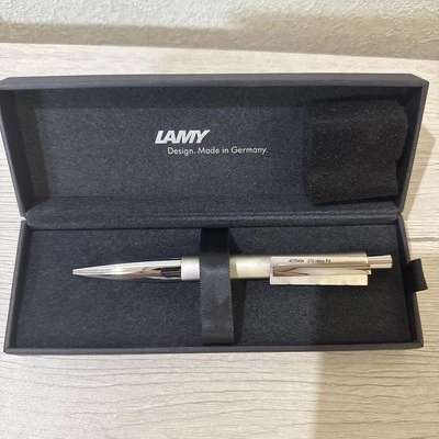 LAMY ballpoint pen metallic silver #fbc664