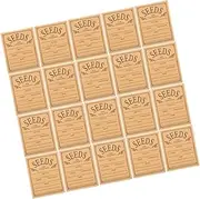 CANIGHT Seedling Envelopes 100pcs Small Envelopes for Storing Sample Bags Light Weight Paper Self Seal and Custom Labeling Option
