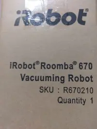 在飛比找Yahoo!奇摩拍賣優惠-【iRobot】美國iRobot Roomba 670 wi