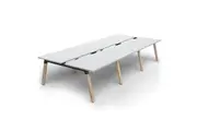 OL Plantation 6 Users Double Sided Desk