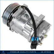 A/C AC Compressor and Clutch For Volvo VNL VNM VT 12.1L 12.8L 14.9L 16.1L 2008 (for: Volvo)