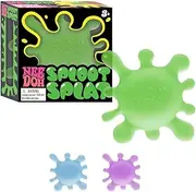 NeeDoh Sploot Splat - Squishy, Splat-Tastic Fidget Toy with Stretchy Blob Extensions for Tactile Fun, Soft & Squeezable Stress Relief, Assorted Colours (Blue, Purple, Green)