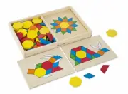 Melissa & Doug - Pattern Blocks And Boards