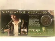 Steve Waugh medallion - A Brilliant Career - 2004 - Daily Telegraph