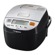 Zojirushi Micom Rice Cooker and Warmer 3-Cup Silver Black