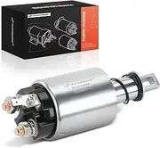 A-Premium Starter Solenoid Replacement for Ford Tractors 1965-1990 Skid Steer Loaders 1983-1986 Massey Ferguson Tractors 1983-1999 New Holland Loaders Tractors, 12V, 2.6L 2.8L 3.1L 3cyl