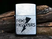 Foo Fighters Zippo Lighter - Dave Grohl - Nirvana - Everlong - Lightning Strike