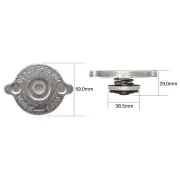 Tridon Recovery Radiator Cap 38.5mm for Citroen Xsara N0 N1 N7 FWD 1.6L 2.0L