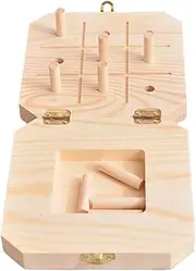 Wooden Pegboard for Finger Dexterity Exercise | Wood Sensory Rehabilitation Board,9-Holes Occupational Exercise Pegboard with Pegs for Improving Finger Dexterity Hand Exercise, Fine Motor Skills