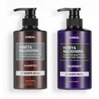 KUNDAL Honey & Macadamia Shampoo & Conditioner Pure Natural White Musk 500ml