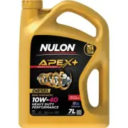 Nulon APEX+ 10W-40 Heavy Duty Diesel Engine Oil 7L Semi Synthetic APXHD10W40-7