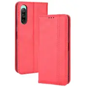 For Sony Xperia 10 V Retro PU Leather Phone Case Stand Wallet ic Closure Phone Cover