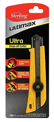 Retractable Ulity Knife - Knife Ultramax - Sheffield - Tilers Tiling Tools