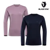 在飛比找PChome24h購物優惠-【BLACKYAK】女 STOMA長袖半開襟(海軍藍/紫粉紅