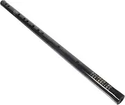 Gatuida Black Bamboo Flute with Tassels Traditional Chinese Musical Instrument for Beginners Durable and Practical Design Smooth Surface Without Cracks Engraved with Beautiful