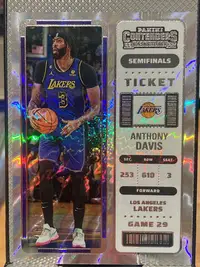 在飛比找Yahoo!奇摩拍賣優惠-當代神獸Anthony davis 限量99ticket閃電