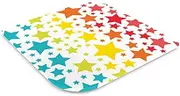 Pebbly 99-14tris Tempered Glass Trivet Star Rainbow 16 x 16 cm