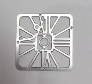 Genuine Cartier Skeleton Watch Dial 39 mm In Stainless Steel