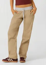 [Lorna Jane] Flashdance Pants in Neutrals, Size - 2XL 2XL Sand Dune