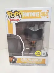 Funko Pop! DARK VANGUARD #464 Fortnite EXCLUSIVE Collectible GLOW IN THE DARK