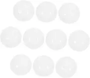 GANAZONO 10pcs Bulb Cover Shade Replacement Shade Globes Covers Vanity Clear Globes Makeup Mirror Plastic Lampshade Lamp Housing Pc White