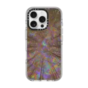 iPhone 16 Pro Clear Case MagSafe Compatible Trippy Forest