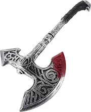 COLLBATH Halloween Prop Authentic Medieval Axe For Cosplay Stage Performances Party Decorations Party Performance Prop