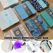 100% Cotton Square Watercolor Paper Book 300g Art Drawing Paper Sketchbook