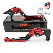 For CBR600RR CBR954RR 2003 CNC Foldable&Extendable Clutch Brake Logo Levers