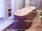36"x24" Rose Quartz Stone Dining Table Top Housewarming Furniture Hallway Decors