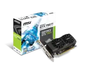 MSI GeForce GTX 750 Ti 2GB 2GD5TLP Low Profile Dual Fan | Brand New, Fast Ship!