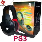 Wireless Gaming Stereo Headphones microphone for PS3 Playstation Noise reduction