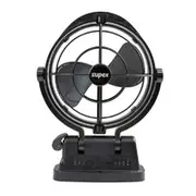 Supex Black 12/24V Caravan Fan