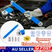 Spanner Extension Wrench Set Offset Ratchet Spanner Extender with-Adapter Socket