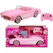 Hot Wheels RC Barbie Corvette Remote Control Car from Barbie: The Movie New Boxe