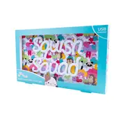Fizz Creations Squishmallows Neon Wall Light Hanging Decor Squish Squad