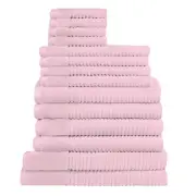 Jenny Mclean Royal Excellency 14 Piece Baby Pink Towel Pack