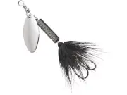 Blue Fox BFWT1BK: Whip Tail Deep Runner Size 1 Black