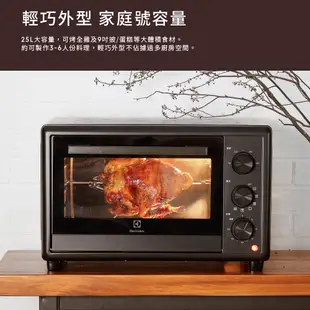 Electrolux 伊萊克斯 25L 極致美味500 獨立式電烤箱 (EOT2515XG)