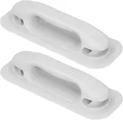 Support Gab Handle - Himpora Anti Slip Shower Bar | Bathroom Grab Bar | Support for Safety Hand Guide | 2x Grab Hand Handrail with Hole | Manual Holder, Multi-purpose Yacht Accessory For