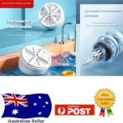 USB Travel Washer Washing Air Bubble Machine Ultrasonic Rotating Turbine Washing