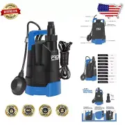 Efficient 3430 GPH Sump Pump with Automatic Float Switch for Indoor/Outdoor Use