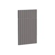 Kaboodle 450mm Smoked Grey V-Groove 1 Door / 1 Drawer Panels