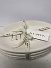 Rae Dunn "Let's Eat" Set Of 4 OVAL Appetizer Plates